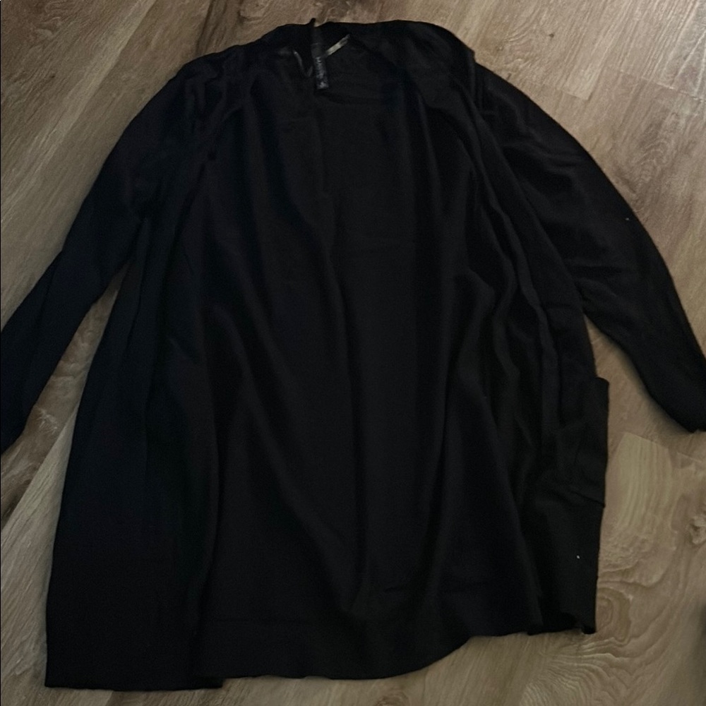 Massini Black Cardigan Sweater